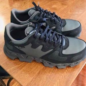 Timberland steel-toe shoes